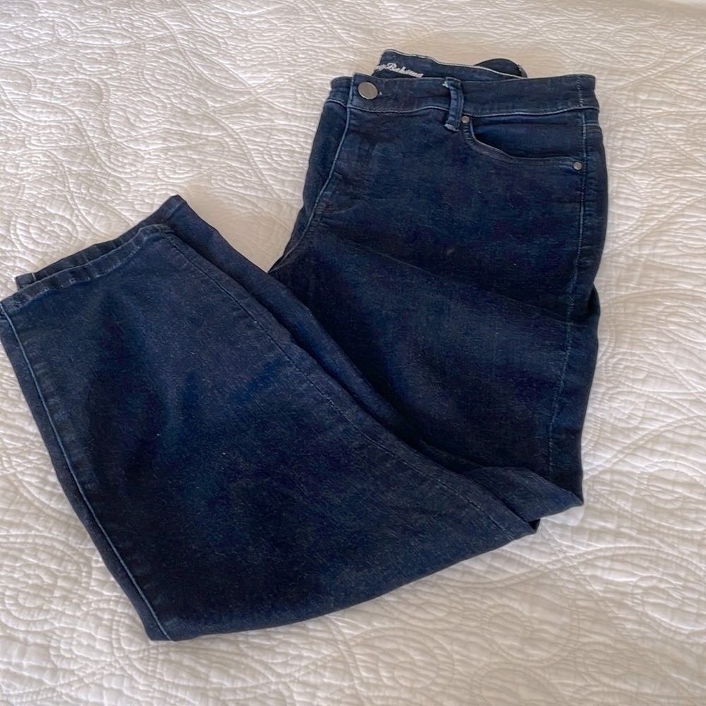 Tommy Bahama Borocay Indigo High-Rise Ankle Jeans size 10x28” inseam
